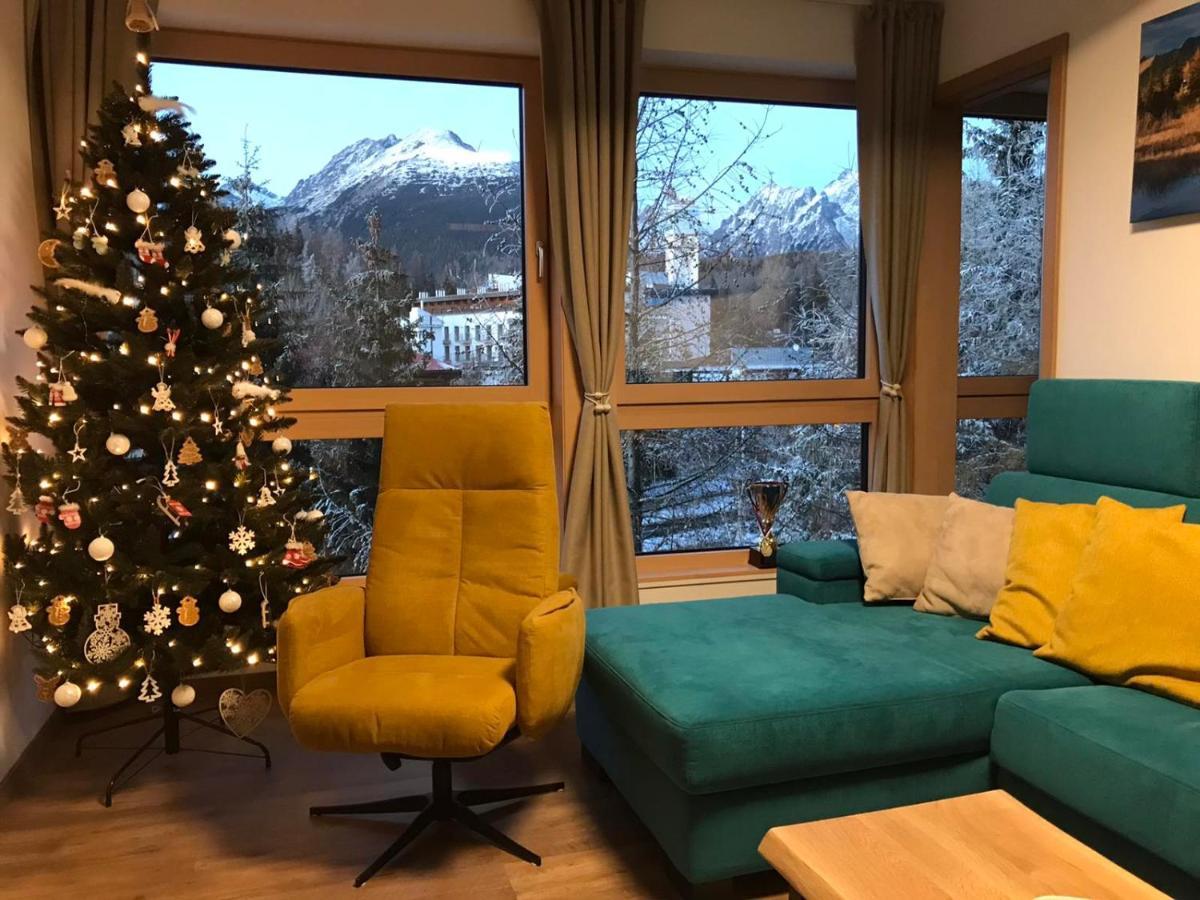 Apartman S Vyhladom Na Stity Ovruc 312 Strbske Pleso ภายนอก รูปภาพ
